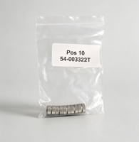 Tuerca de Bloqueo para Acoplamiento de Tubo Industrial L M5 54-003322T Compatible con Impresora de Inyección de Tinta CIJ Jet3 Jet3 Up