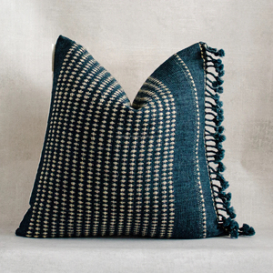 Luxurious Boho Cotton Woven Cushion Cover 45x45 Model Tassel Tufting Geometric Striped Soft Home Decorative <b>Throw</b> <b>Pillow</b> Covers - Product Image 5