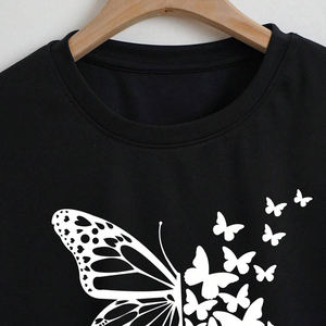 Venta caliente etiqueta personalizada ahora disponible en precio asequible buena calidad para las camisetas cortas de las mujeres - Product Image 4