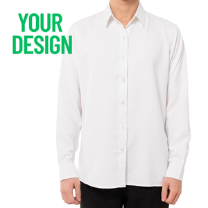 Camisas informales de poliéster/algodón antiarrugas personalizadas a precios competitivos Servicios de procesamiento de ropa ODM de Vietnam disponibles - Product Image 1