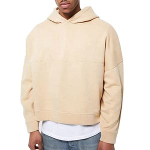 Sudadera con Capucha Personalizada con Logotipo, Estilo Vintage, Lavada, Oversize, con Bajo sin Rematar, 410 g/m², de Algodón Grueso para Invierno, para Hombre - Product Image 5