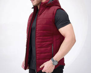 เสื้อแจ็คเก็ตฟลีซแบบไม่มีแขนสำหรับฤดูหนาว น้ำหนักเบา กันน้ำ อุ่นสบาย เหมาะสำหรับทุกเพศ มีฮู้ด โลโก้ด้านหน้า ซิป ปรับแต่งได้ พร้อมระบบทำความร้อน - Product Image 3