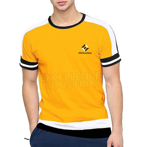 Camiseta Casual de Manga Corta para Hombre, de Alta Calidad, Ligera, Tejida en Poliéster/Algodón, Transpirable, de Secado Rápido, Color Liso, para Adultos - Product Image 1