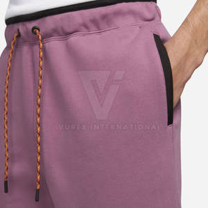 Pantalones Deportivos Personalizados de Alta Calidad 100% Algodón para Hombre, Cierre con Cordón, Ligeros, Transpirables, Estilo Casual Recto, Cintura Media - Product Image 4