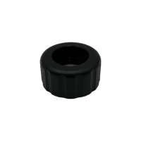 Bouchon à vis en plastique noir AR100 AR250 pour bombes aérosols en aluminium rechargeables, usage industriel, aérosol chimique, pression 2-10 bars, marque Vim