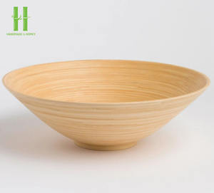 Tazón para Ensalada y Fideos, MATERIALES 100% Naturales, OEM, Diferentes Colores para Cenas y Fiestas, Hecho en Vietnam - Product Image 4