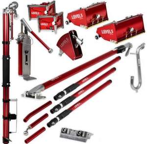 Qualité Supérieure, Meilleur Prix, OEM Personnalisé, DIY, Ensemble d'outils de finition automatique pour cloisons sèches en acier NIVEAU 5, Complet, 1 - Product Image 4