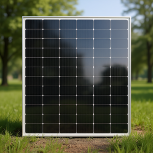 Panneau solaire monocristallin HJT demi-cellule 545W-600W du Groupe Shuangliang, qualité A, face en verre industriel - Product Image 3