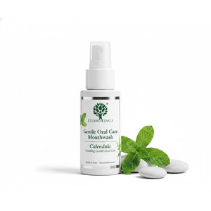 Bain de bouche apaisant et doux 500ml, formule naturelle à base de plantes, sans alcool, marque privée OEM, Italie RedMoringa - Product Image 1
