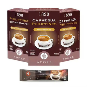 Premium 4-Pack Traditional Vietnamese Flavored Instant Coffee Rich Blend Sugar <b>Non</b>-<b>Dairy</b> <b>Creamer</b> 4 Flavors for Daily Enjoyment - Product Image 2
