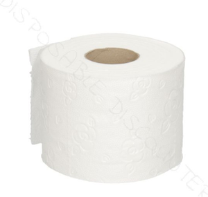 Vente en gros de papier toilette 2 plis 340 feuilles/rouleau 120 g/rouleau fabriqué à partir de pâte de bois vierge - Product Image 5