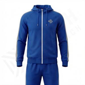 Conjunto Deportivo para Hombre, Sudadera con Capucha Estampada, Ropa Deportiva Ligera para Correr, Entrenamiento, Gimnasio, Fitness, Chándal Atlético, Color Personalizado - Product Image 1