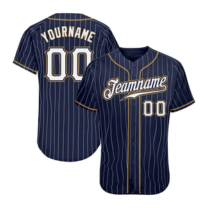 Camisetas de Béisbol Personalizadas al por Mayor para Hombre, Transpirables, 100% Poliéster en la Parte Delantera, Antibacterianas, de Alta Calidad, Cosidas, Edición Limitada - Product Image 2