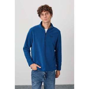 Sweat-shirt en polaire décontracté pour homme River Parliament avec fermeture éclair et col montant pour l'hiver - 88310 - Product Image 5