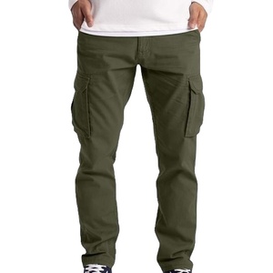 Última moda de los hombres pantalones de carga y pantalones al por mayor OEM superventas 100% algodón diseño personalizado de alta calidad precio barato - Product Image 5