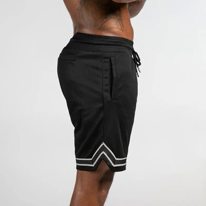 Short de Fitness 2 en 1 avec logo personnalisé, pantalon de jogging d'entraînement avec poches, short pour homme, vente en gros - Product Image 4