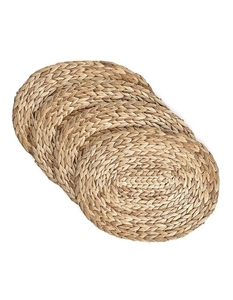 Oval Water Hyacinth Placemats Eco friendly products Made in Vietnam <b>Table</b> decoration Woven Placemat Wholesale - Product Image 2