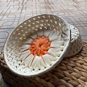 Organisateur de paniers de rangement en jacinthe d'eau naturelle faite à la main Conteneur de paniers en jonc de mer écologique fabriqué au Vietnam - Product Image 3