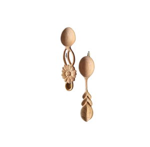 Usine Teck Cuisine En Bois Cuillères Ensemble/Acacia En Bois Cuillère Fourchette Couteau avec Conception Personnalisée pour Ustensiles De Cuisine Outil Gadgets - Product Image 5