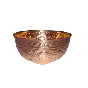 Accesorios de decoración de mesa Centros de mesa Cuenco de servidor de frutas decorativo Cuenco de frutas de metal con acabado pulido brillante - Product Image 1