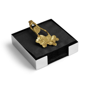 Servilletero Decorativo de Latón de la Mejor Calidad, Nuevo Diseño Elegante, Servilletero de Metal Dorado para Bodas y Suministros de Hotel - Product Image 2