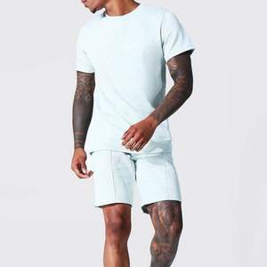 Men Best Selling T Shirt And <b>Shorts</b> OEM Manufacturer <b>Cheap</b> Price - Product Image 6