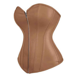 Meilleur corset en cuir sur mesure de conception Corset en tissu de caoutchouc OEM de style de luxe imprimé personnalisé sans couture - Product Image 3