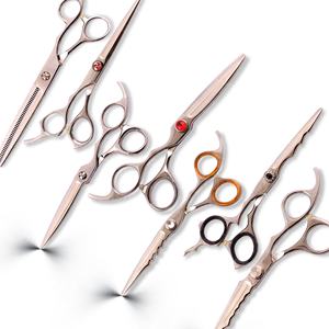 Ensemble de ciseaux de barbier professionnels en gros, ciseaux de coupe de cheveux de qualité supérieure, fabrication OEM, fourniture directe du fabricant - Product Image 5