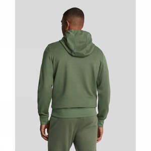 Sweat à capuche en polaire 100 % polyester FLY, style demi-zip, tailles XXS/XL, délavage acide, logo sérigraphié, motif uni, broderie, grammage lourd - Product Image 4