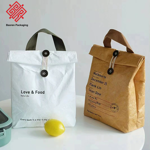 Baoren Biodegradable Eco-Friendly Fresh Tea Gift Bag with Zipper Closure High-end Paperbags for Promotional Use Polyester Lining - Product Image 4