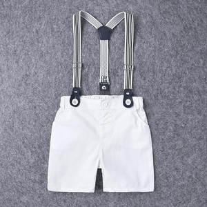 Traje Formal para Niños, Traje de Caballero con Corbata de Moño, Tirantes, Pantalones Cortos, Traje de Etiqueta para Boda, Ropa para Fiesta de Cumpleaños, Ropa para Bautizo, Venta al por Mayor - Product Image 4