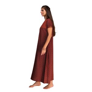 Ensemble de pyjama pour femmes en coton 100% super doux, imprimé à carreaux, vêtements de nuit avec taille élastique, fermeture à boutons, logo personnalisé, motif animal - Product Image 4