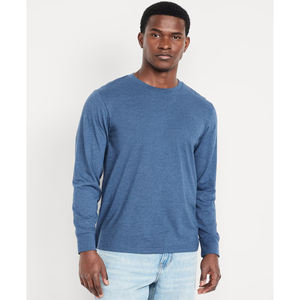 Sudadera de Manga Larga Unisex de Alta Calidad con Cuello Redondo, Lisa, Holgada, Personalizable, Camiseta para Hombre 100% Lisa de Secado Rápido OEM - Product Image 4