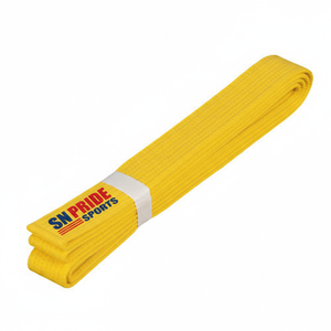 Cinturón de Karate para Entrenamiento, Ligero, Duradero, Transpirable, 100% Algodón, Longitud Equilibrada, Nivel Club, Ropa Deportiva para Práctica - Product Image 3