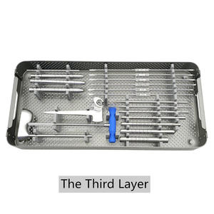 Juego de instrumentos de cirugía espinal Unilateral Biportal, herramientas quirúrgicas ortopédicas endoscópicas, suministro OEM de acero inoxidable - Product Image 4