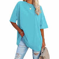 Camisetas de Verano con Diseño Gráfico de Última Moda, Calidad Premium, para Mujer, Tallas Grandes, con Cierre, Diseño Personalizado Estampado