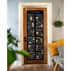 Meilleure affiche de cocktail pour la porte, design de recettes premium pour l'amusement - Product Image 2