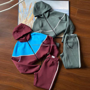 Sudadera de algodón con cremallera y logotipo personalizado de moda 2026 para hombre, estilo casual, con cremallera de cuarto, tipo hoodie. - Product Image 4