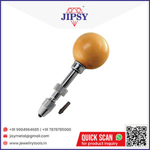 Mandrin de perceuse à main en bois avec poignée en bois, pivotant, à broche, pour outils de sculpture sur bois, prix d'usine - Product Image 6