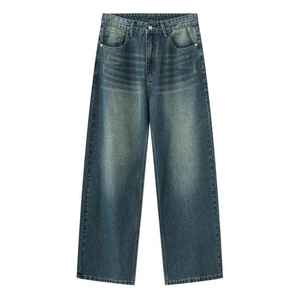 Traje de mezclilla de pierna recta de estilo retro para hombres Old Trend - Product Image 6