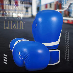 Guantes de boxeo de cuero de PVC profesionales personalizados de 12oz para adultos para entrenamiento y lucha MMA OEM aceptado - Product Image 6