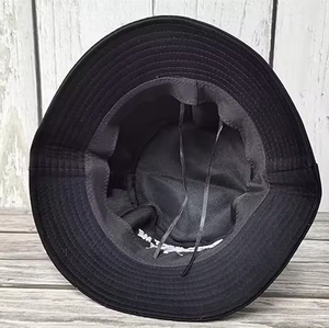 Pêcheurs seau chapeau Logo personnalisé exportation en gros Type unisexe poisson lettres seau été seaux chapeaux broderie - Product Image 4