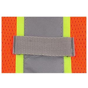 Chaleco de Seguridad Reflectante de Alta Visibilidad para Trabajos de Construcción, con Logotipo Personalizado, Fabricado por Qasaab Gloves Company - Product Image 3