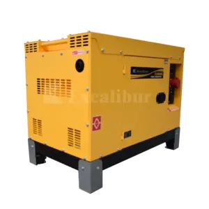 Low Price Reliable Silent Genset Soundproof 10kva 10 kva Diesel Generator for Sale