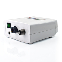 Moteur dentaire électrique portable avec tube lumineux LED, pulvérisation d'eau interne, NL400, micromoteur électrique sans balais externe pour laboratoire dentaire