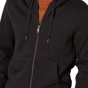 Essentials-Sudadera polar con cremallera completa para hombre (disponible en grande y alto) - Product Image 3