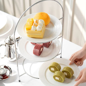 派对糕点展示架冷却小吃架，带定制层不锈钢板架 - Product Image 4