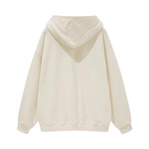 Sudadera con capucha unisex transpirable logotipo personalizado manga larga hombro caído jersey de colores sólidos calidad premium informal - Product Image 5