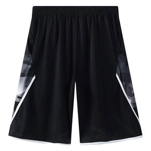 Pantalones Cortos Casuales de Malla Transpirable y de Secado Rápido para Hombre, con Logotipo Personalizado, Diseño Liso Teñido, a la Moda de Verano - Product Image 2