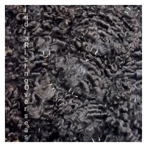 Vente en gros de paquets de cheveux bouclés naturels Extensions de cheveux humains vierges Cheveux vierges bouclés naturels lisses et brillants - Product Image 1